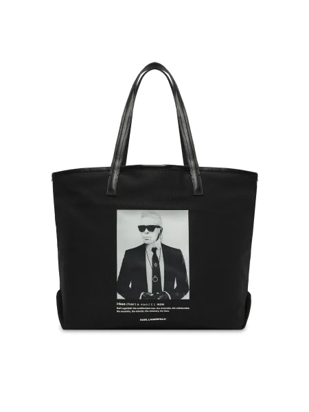 KARL LAGERFELD Дамска чанта черен