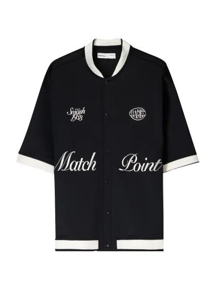 Bershka Cămașă negru alb