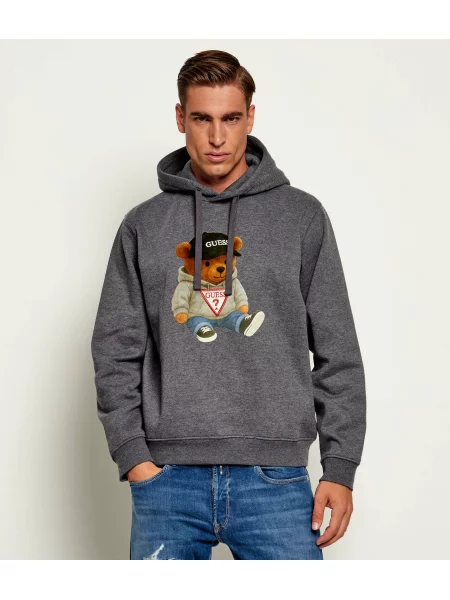 GUESS Hanorac Teddy Bear gri