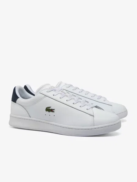 Кожаные кеды Lacoste белые
