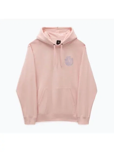 Bluza Vans Circle Loose Fit Fleece Po Hoodie chintz rose różowa