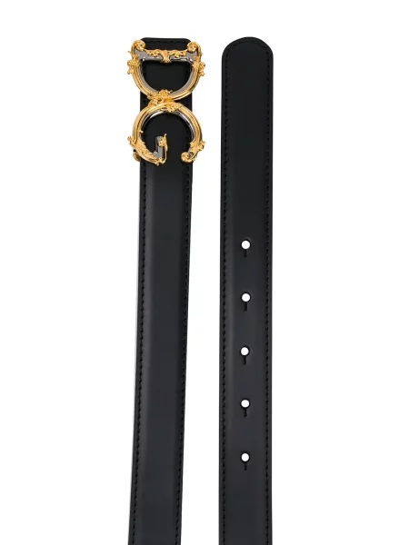 Diržas Dolce & Gabbana su sagtimis juoda