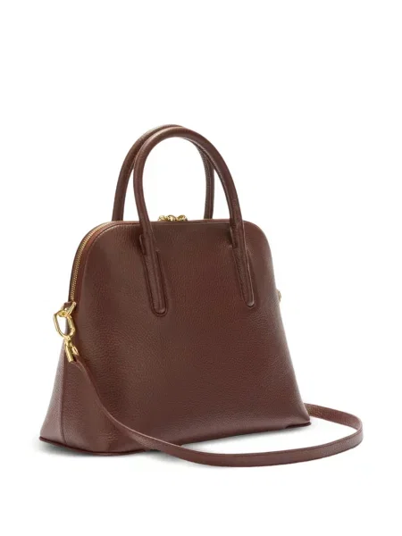 Geantă shopper Furla din piele maro