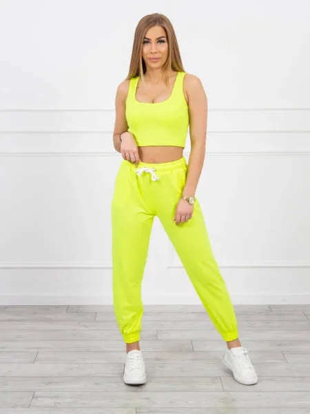 Pantaloni Kesi galben