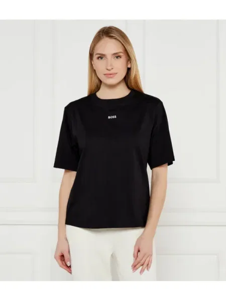 BOSS ORANGE Tricou negru