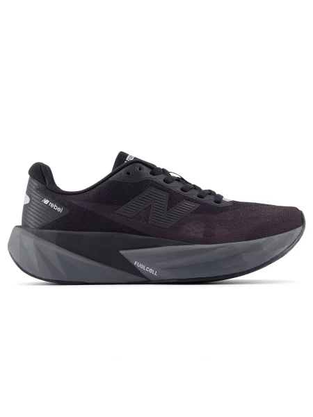 Sneakers New Balance Fuel Cell Rebel v5 Black/ Castlerock/ Black Cement EUR 36 czarne
