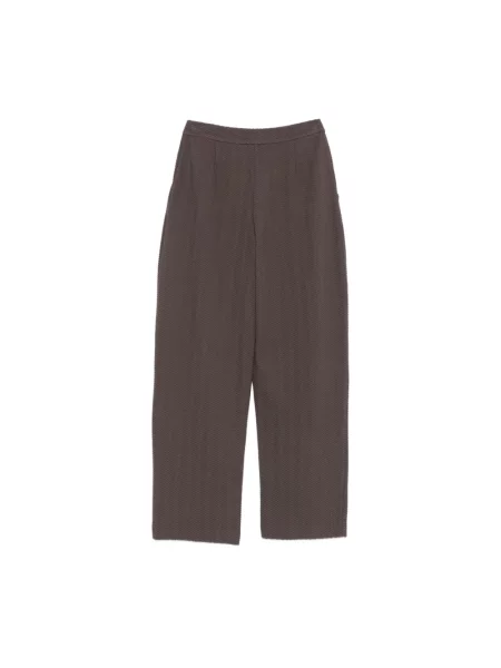 Spodnie Emporio Armani szare