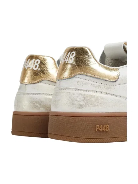 Sneakersy P448 białe