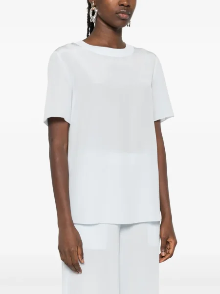 Tricou Joseph cu decolteu rotund albastru