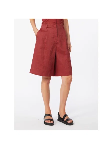 Pantaloni Maxmara Studio roșu