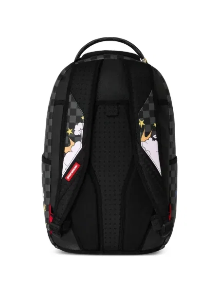 Ruksak Sprayground karirani crna