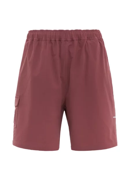 Pantaloni scurți cargo Pop Trading Company roșu