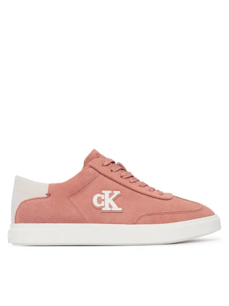 Sneakers Calvin Klein Low Pro Cups Wt Suede Mg roz