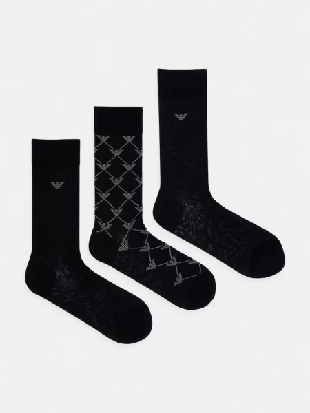 Nogavice Emporio Armani Underwear črna