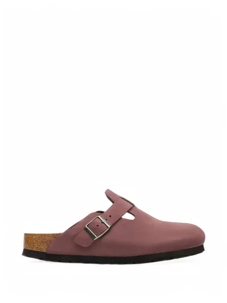 Papuci tip mules Birkenstock roz