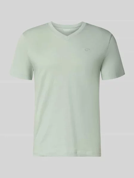 T-shirt o kroju regular fit z czystej bawełny Tom Tailor