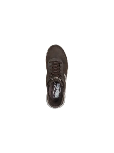 Tenisky Skechers hnedá