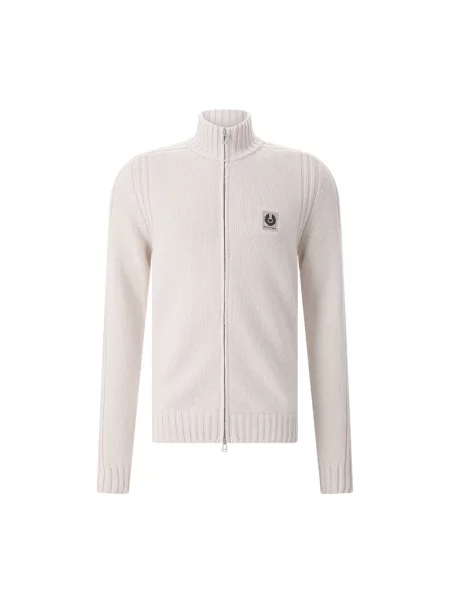 Kardigan Belstaff wełniany beżowy
