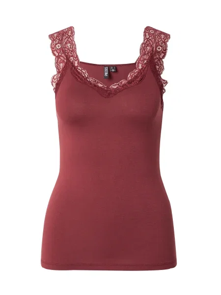 PIECES Top PCBARBERA merlot roșu