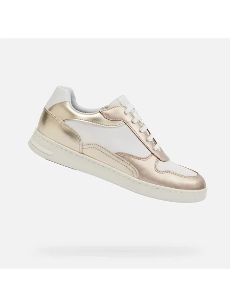 Sneakerși Geox alb