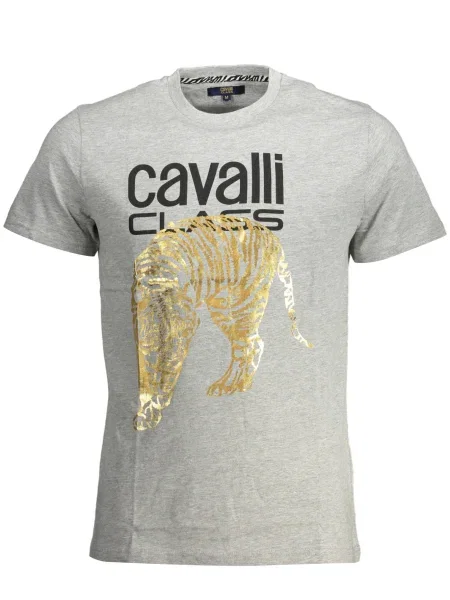 Tricou Cavalli Class scurt negru