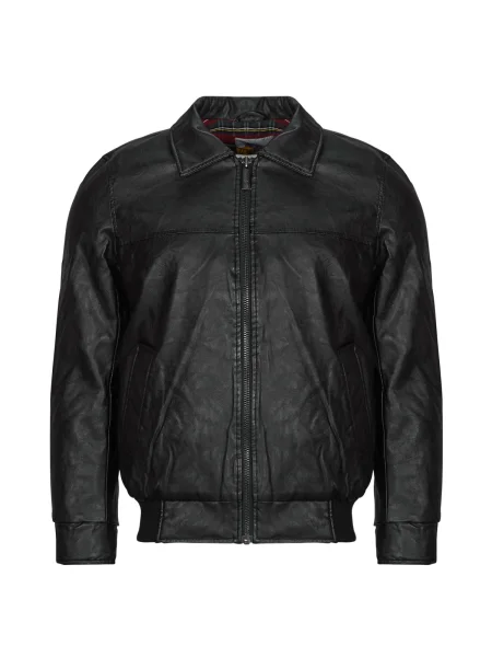 Geanta de piele Harrington negru