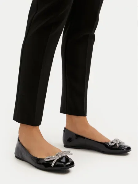 Steve Madden Baleriny Nilsa czarny