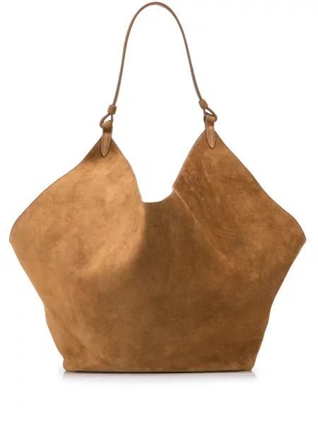 Geantă shopper Khaite maro