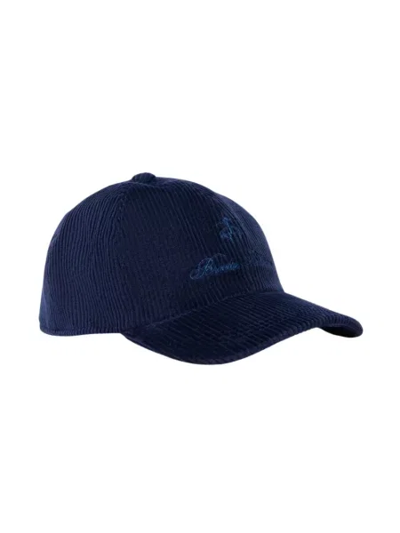 Czapka z daszkiem Brooks Brothers z logo niebieska