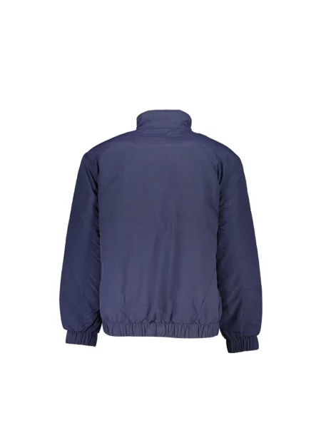 Kurtka Tommy Hilfiger z długim rękawem z logo niebieska
