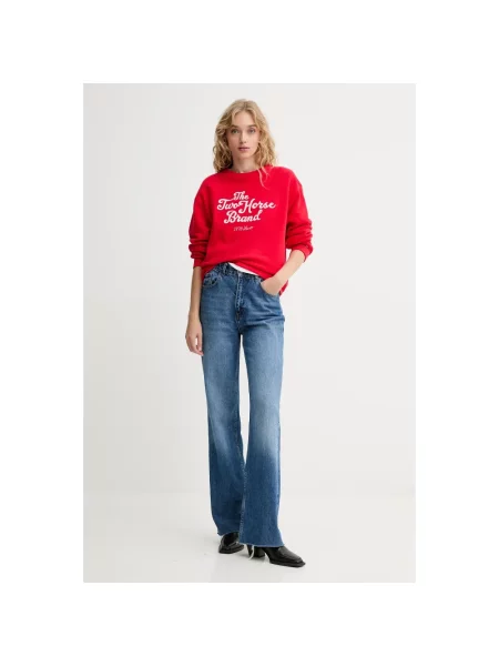 Levi's bluza z aplikacją czerwony
