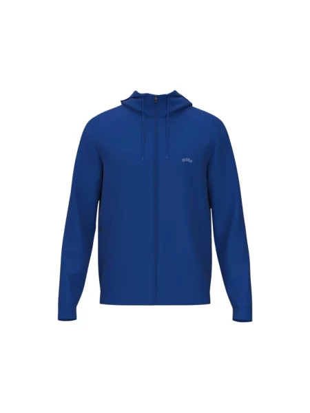 Bluza z kapturem Hugo niebieska