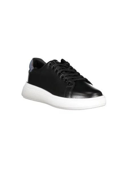 Trampki Calvin Klein skórzane czarne
