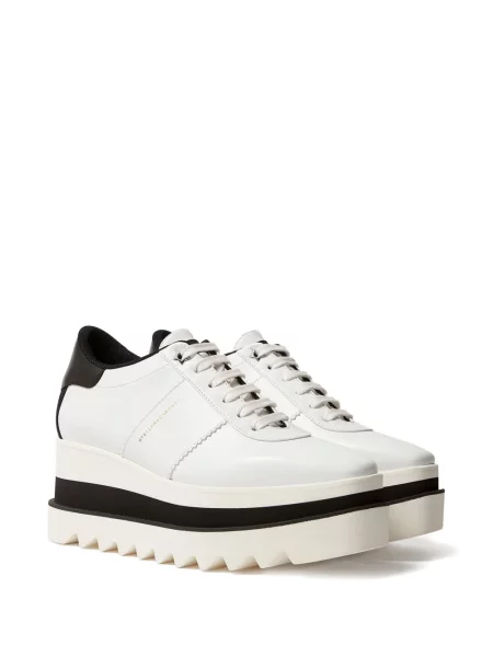 Sneakerși Stella Mccartney cu platformă alb