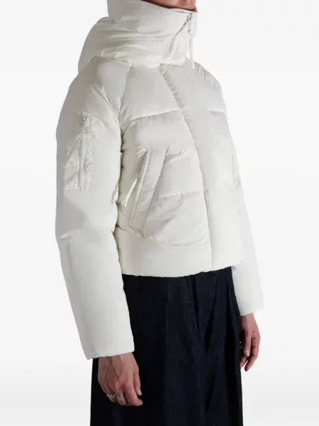 Geacă cu puf Canada Goose alb