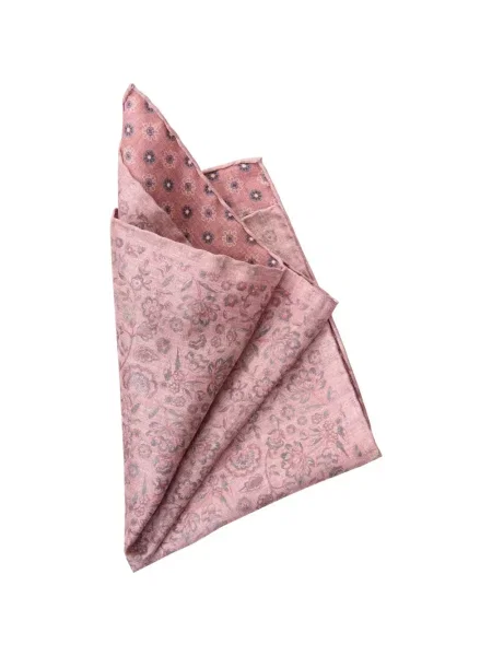 Reversibil cravată Elizabetta roz