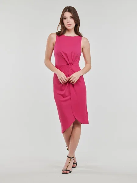 Oblekové šaty bez rukávov Lauren Ralph Lauren bez rukávov