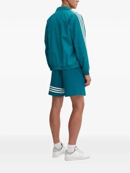 Яке Adidas бродирано кафяво