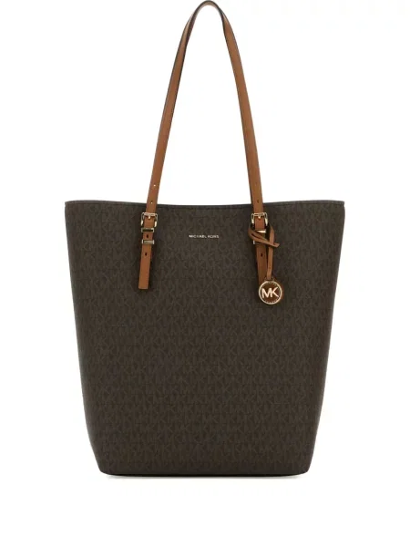 Balerini Michael Michael Kors cu imagine fără toc slip-on negru