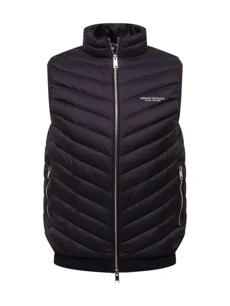 Vestă din puf Armani Exchange negru
