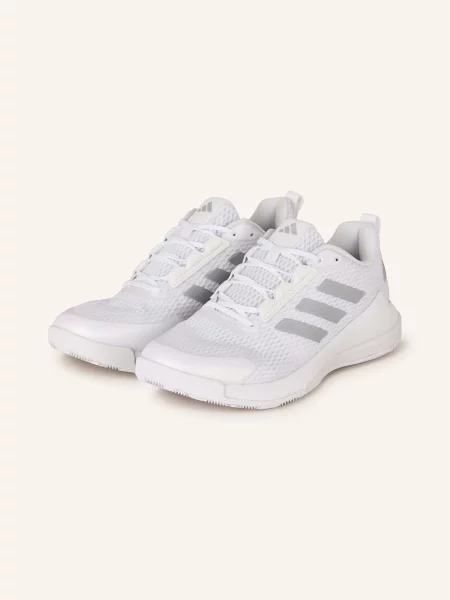 Adidas Sálové Boty Novaflight 2 / světle šedá bílá