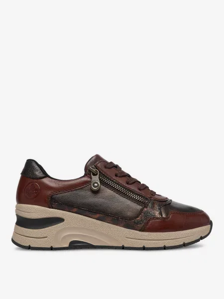 Sneakersy brązowe