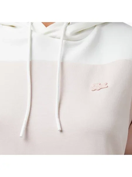 Lacoste Bluza Z Kapturem Z Blokadą Koloru Jasnoróżowa różowy