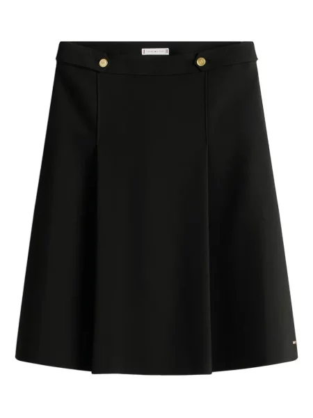 Fustă midi Tommy Hilfiger negru