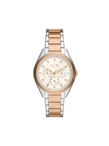 Armani Exchange Hodinky Lady Giacomo zlatá