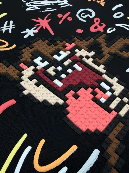 Tricou Mostly Heard Rarely Seen 8-bit cu imagine negru