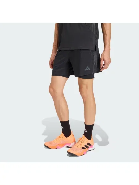 Szorty TECH ESSENTIALS WORKOUT czarne