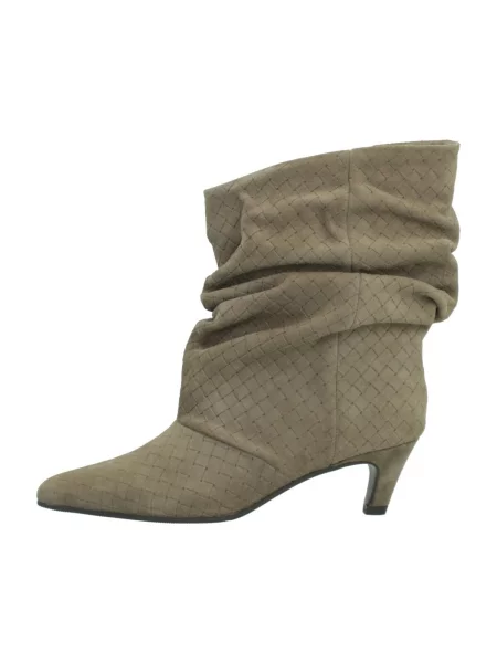 Semišové čižmy Exé Shoes hnedá