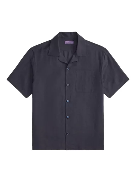 S límcem košile Ralph Lauren Purple Label modrá