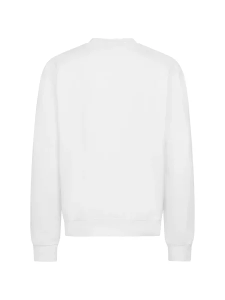 Hanorac crewneck Dsquared2 alb